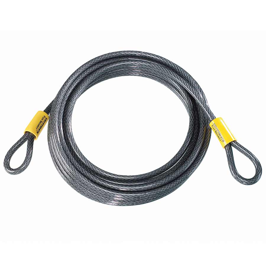 Kryptonite, KryptoFlex 525, Cable lock, 5mm, 76cm, 2.5', Black