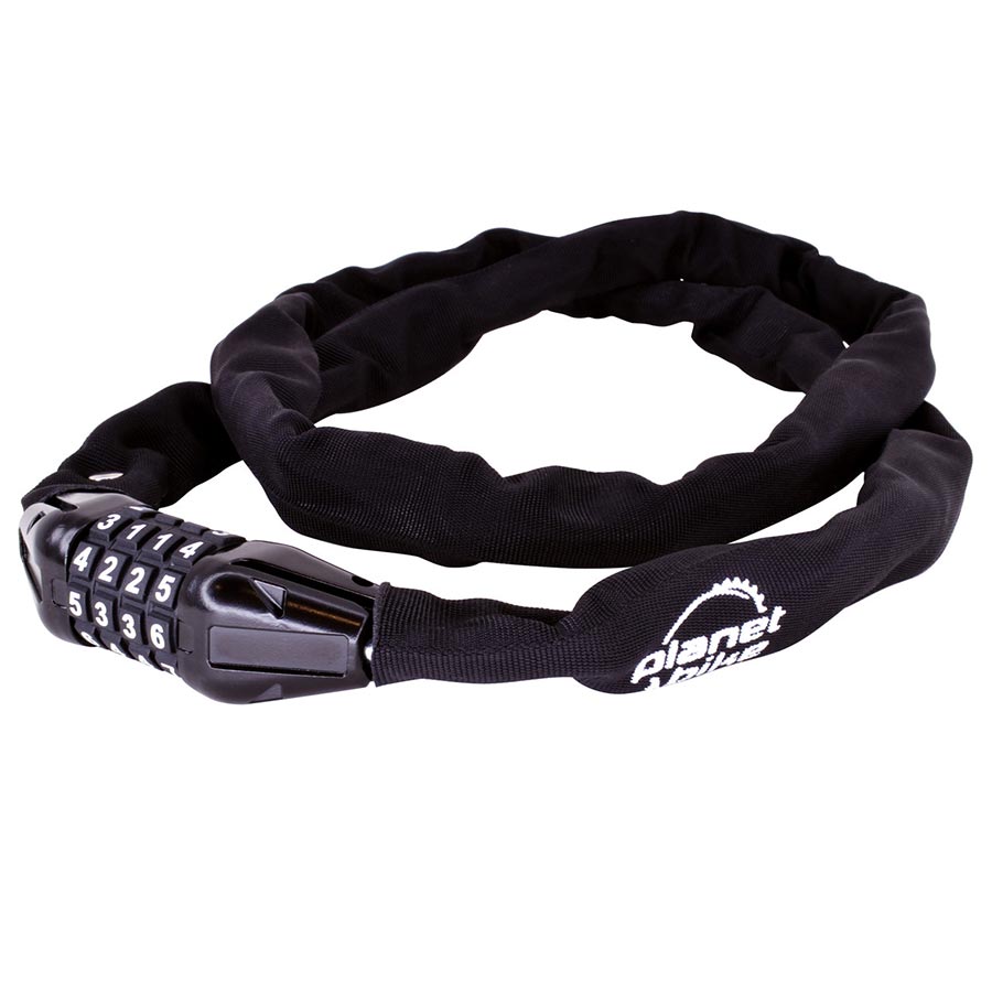 Planet Bike, Quick Stop XL, Chain Lock, Combination, 6mm, 6x125cm, Black
