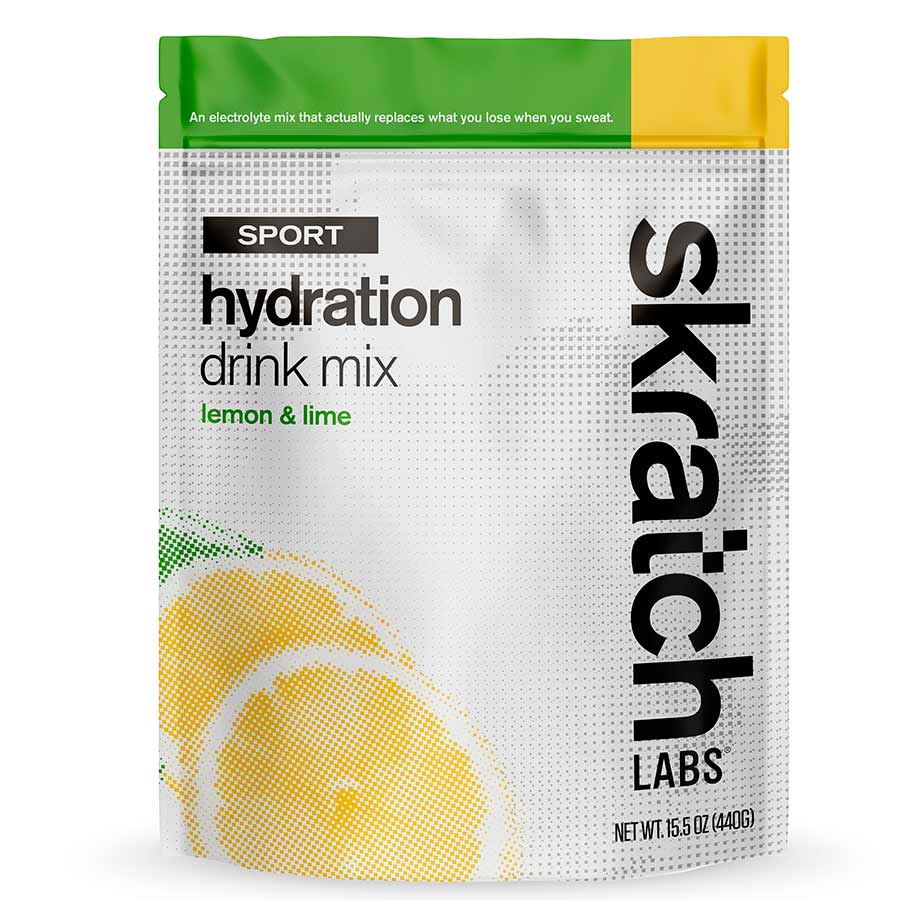 Skratch Labs, Sport Hydration Drink, Drink Mix, Lemon/Lime, Pouch, 60 servings