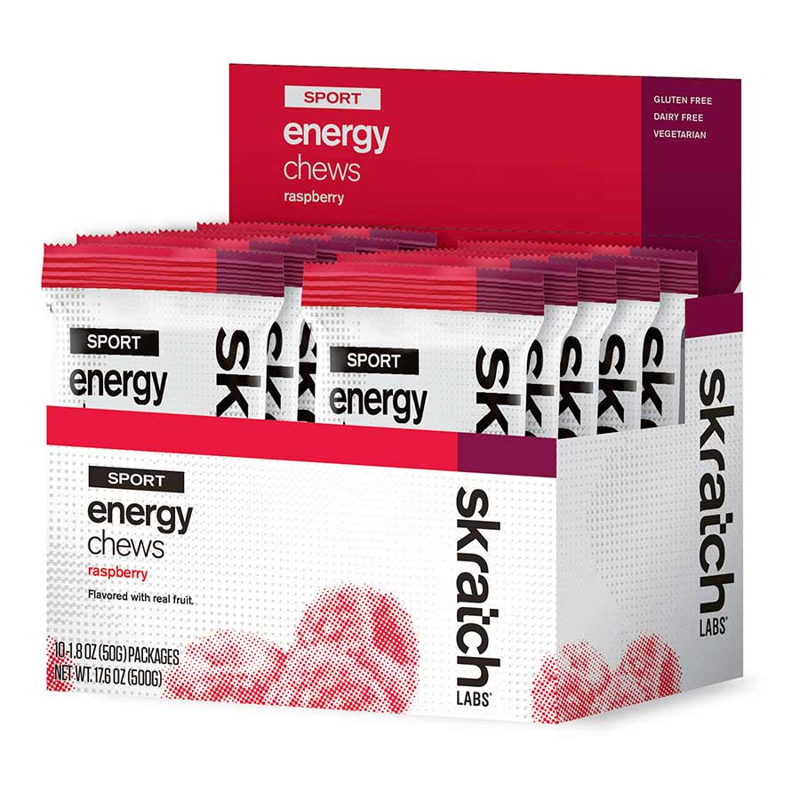 Skratch Labs, Sport Energy, Chews, Orange, 10 x 50g
