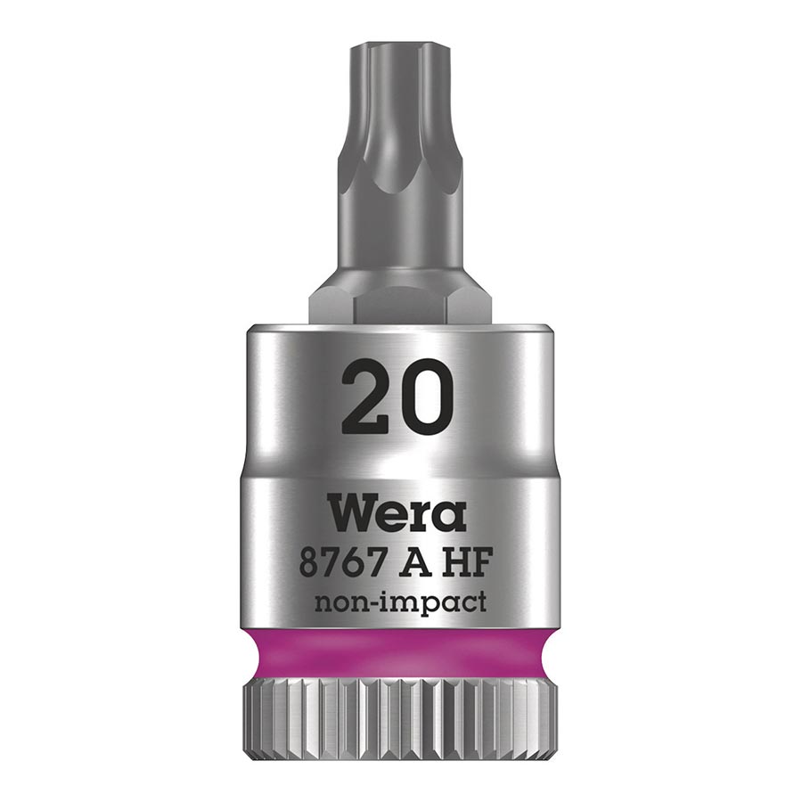 Wera, 8767A HF TORX Zyklop, 1/4'' Drive, Torx 20 x 28mm with HF