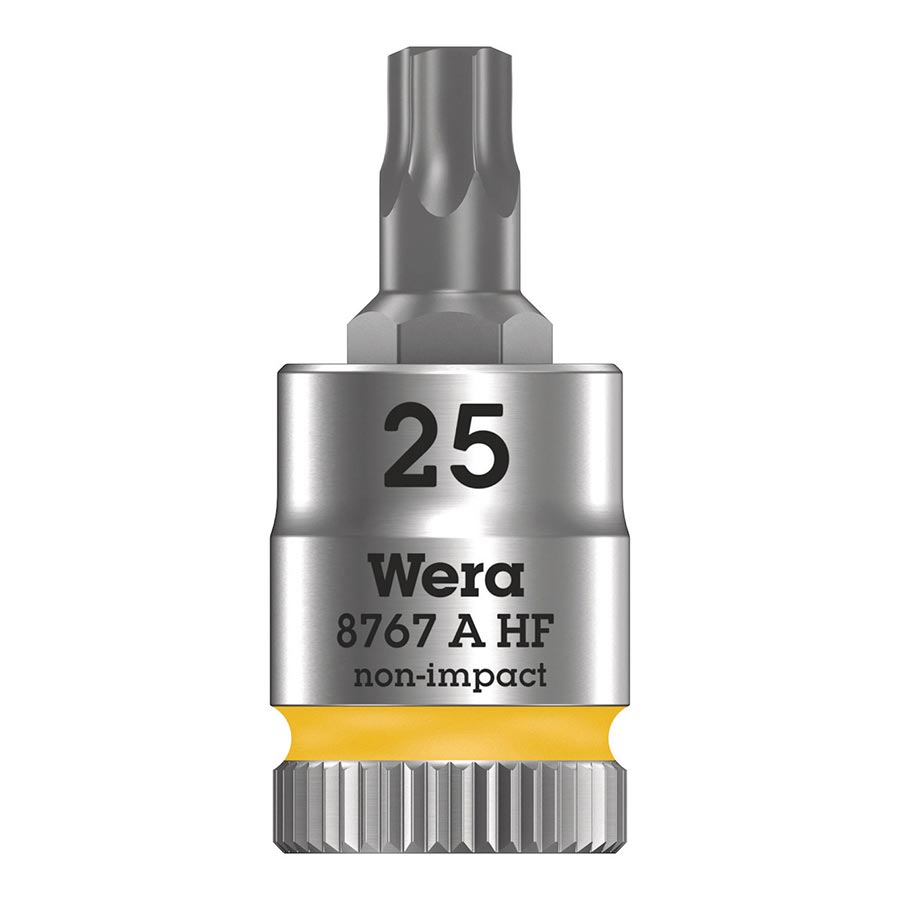Wera, 8767A HF TORX Zyklop, 1/4'' Drive, Torx 20 x 28mm with HF